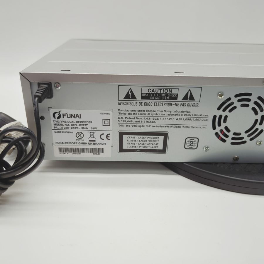 Funai DRV-B2737 6-Head MP3 DVD / VHS Dual Recorder -Silver COPY VHS to DVD – image 6