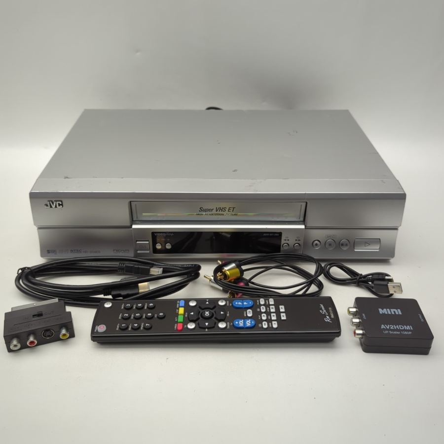 JVC HR-S5965EK S-VHS ET VCR VHS Player With Remote. NTSC & PAL , Long Play – image 2