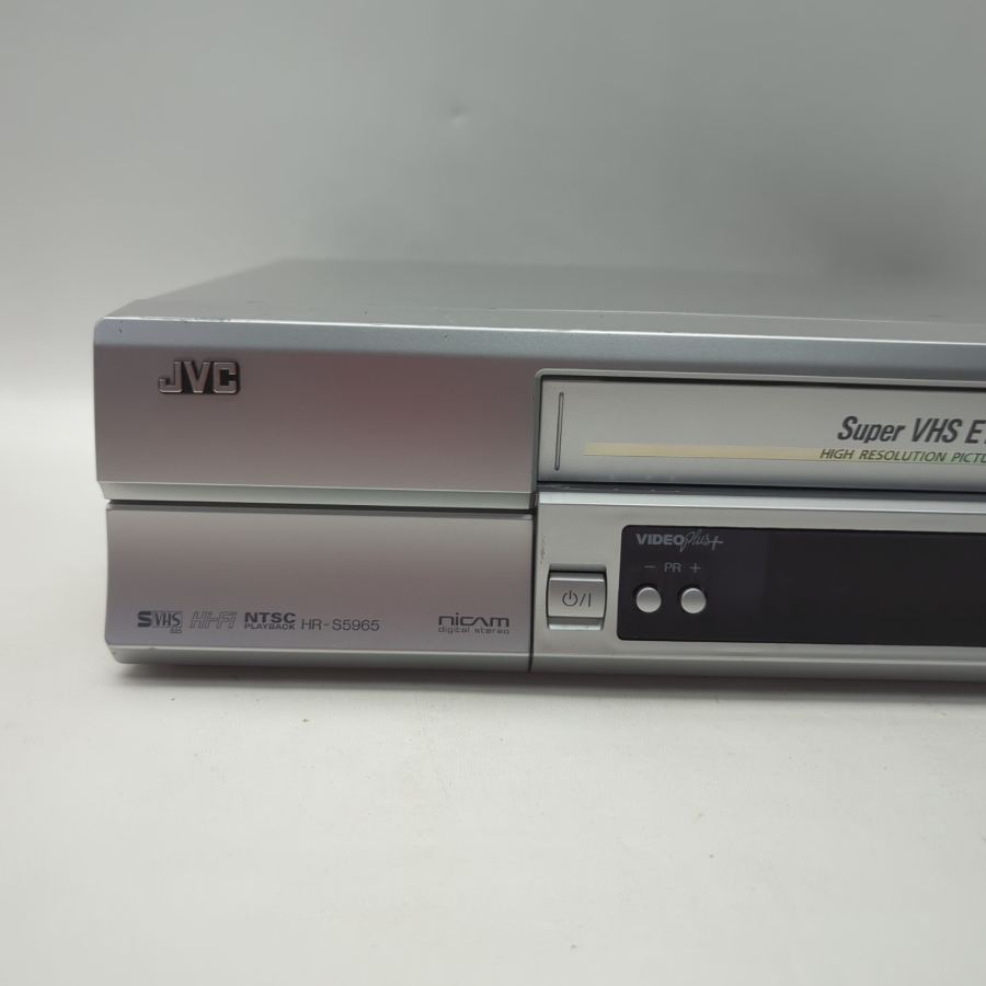 JVC HR-S5965EK S-VHS ET VCR VHS Player With Remote. NTSC & PAL , Long Play – image 4