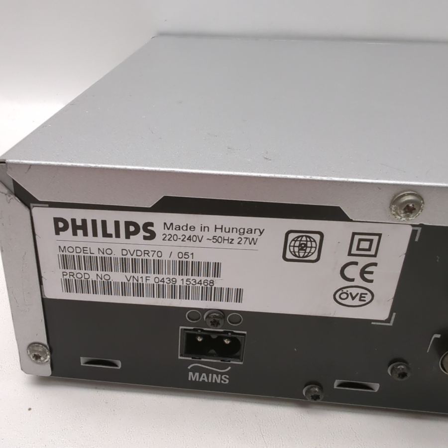 Representative photograph of the same model: Philips DVDR70 DVD Player Recorder Tested Remote All Working Warranty – image 11