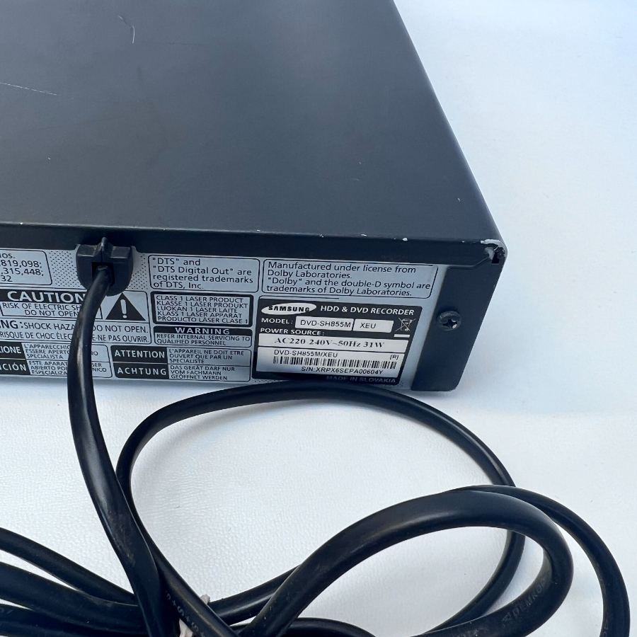 Samsung DVD-SH855M DVD & HDD Recorder 250gb Hard Drive Freeview & HDMI – image 9