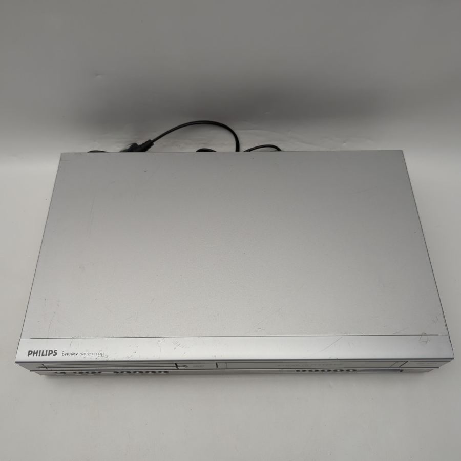 Representative photograph of the same model: Philips DVP 3100V DVD Player & VCR VHS Player / Recorder 1 Year Warranty Remote – image 6