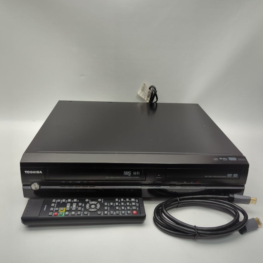 Toshiba DVR18 VHS DVD Recorder Copy VHS to DVD HDMI Output Remote & Instructions – image 2