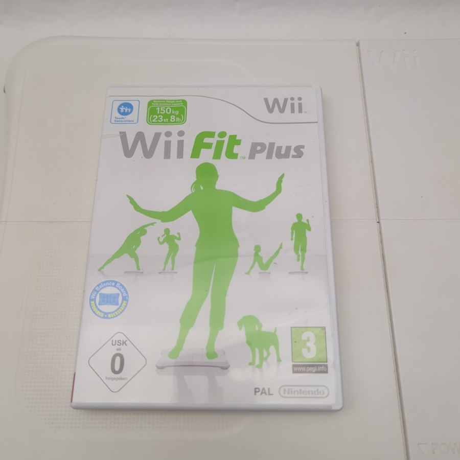 Nintendo Wii Fit Balance Board + Wii Fit Plus + Wii Fit Games | Tested + Cleaned – image 2
