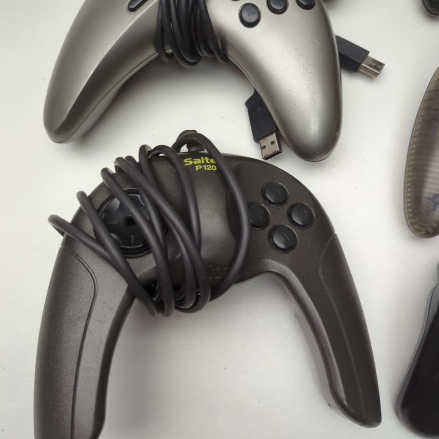 6x Microsoft Sidewinder Game Pad Pro Vintage Retro USB PC Gamepad Controller – image 7