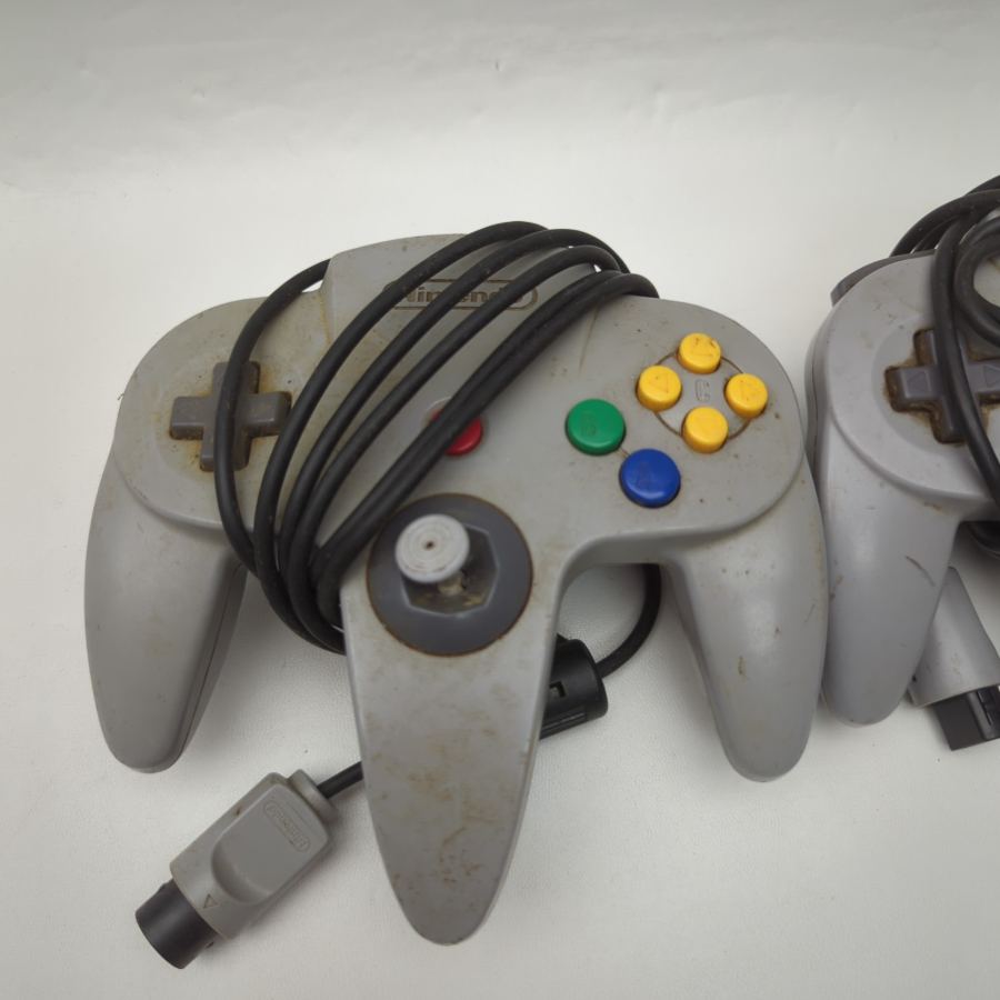 Spares or Repairs Faulty Thumbstick 2X Genuine Nintendo 64 Official Controller – image 4