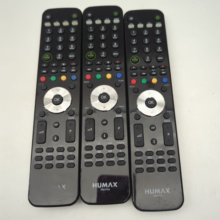 Representative photograph of 1X Genuine Remote Control HUMAX RM-F04 for Humax HD Fox T2 and HDR Fox T2