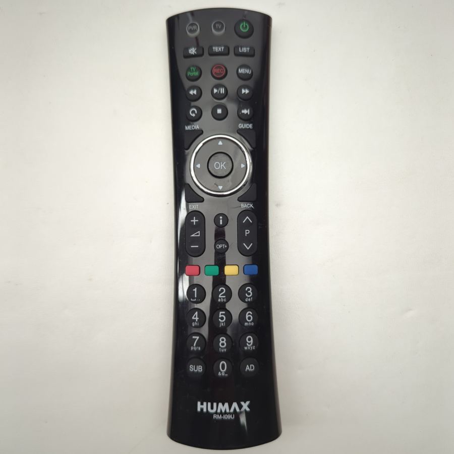 Representative photograph of the same model: Genuine Original Humax RM-I09U RM-109U PVR HDD Recorder Remote Control DTR-T2000