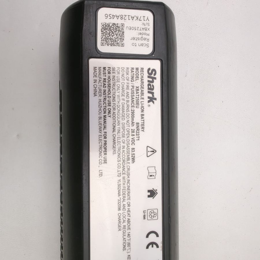 GENUINE SHARK ICZ160UK ICZ160UKT UPRIGHT CORDLESS VACUUM BATTERY PART XBAT250EU – image 3