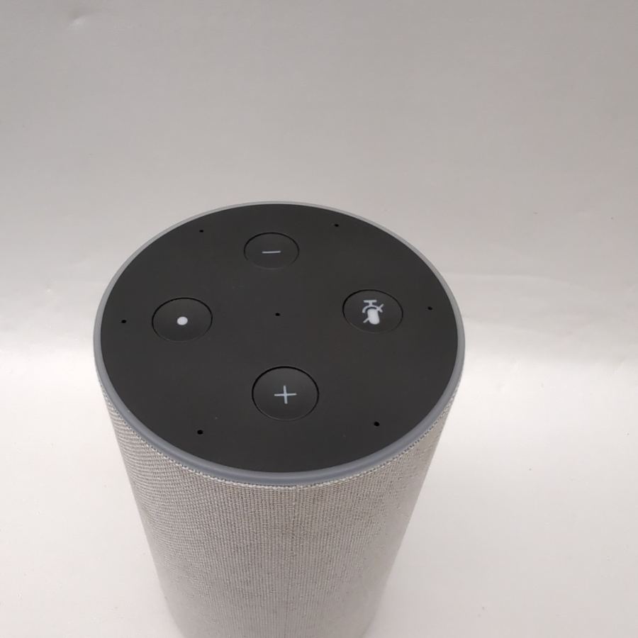 Amazon Echo (2nd Generation) Smart Assistant -Grey Fabric WORKING – image 5