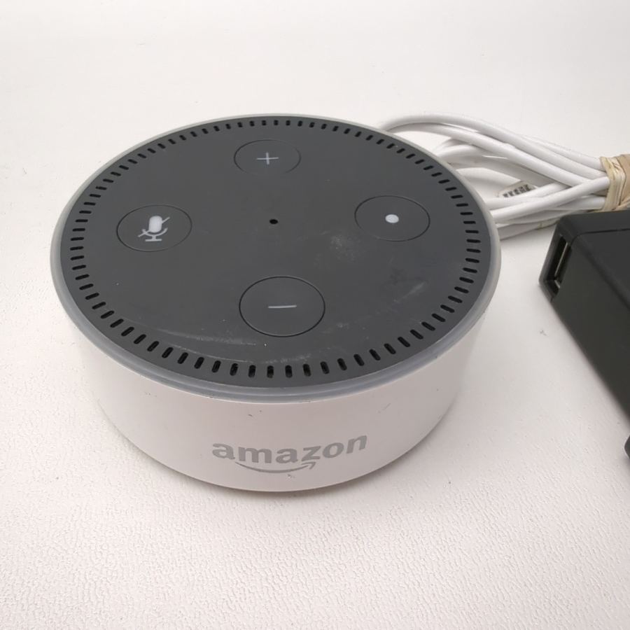 Amazon Echo Dot 2nd Generation Smart Speaker with Alexa – White – image 2