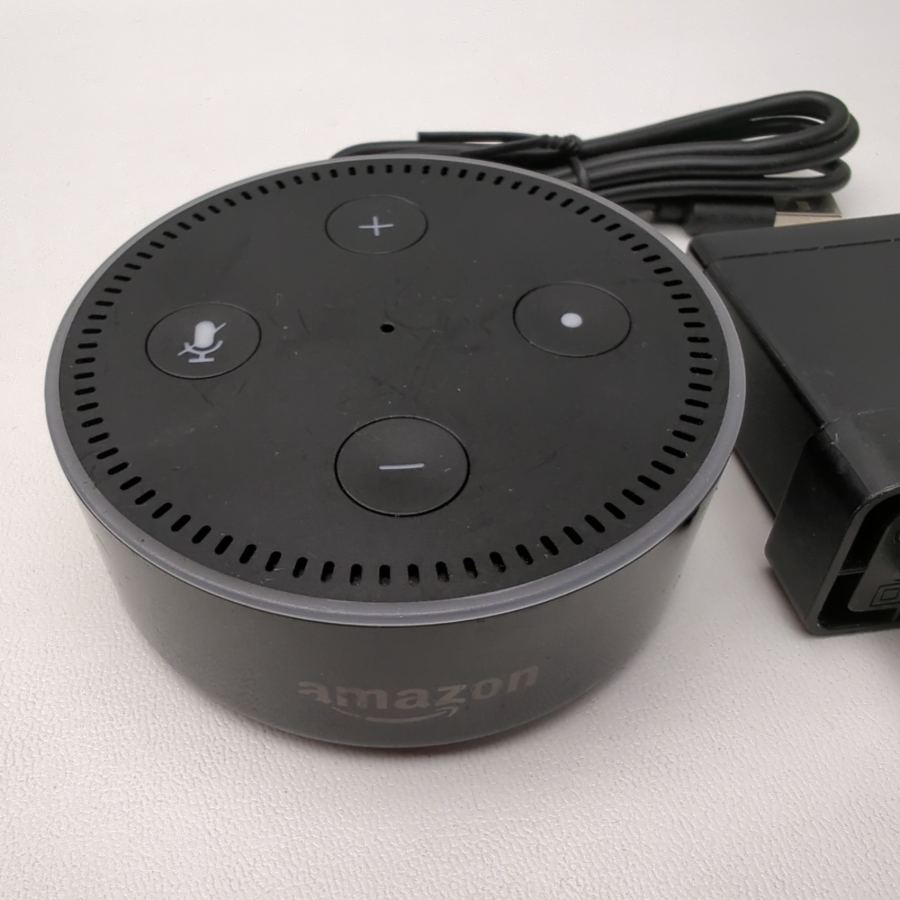 Amazon Echo Dot 2nd Generation Alexa Smart Speaker Black RS03QR – image 2