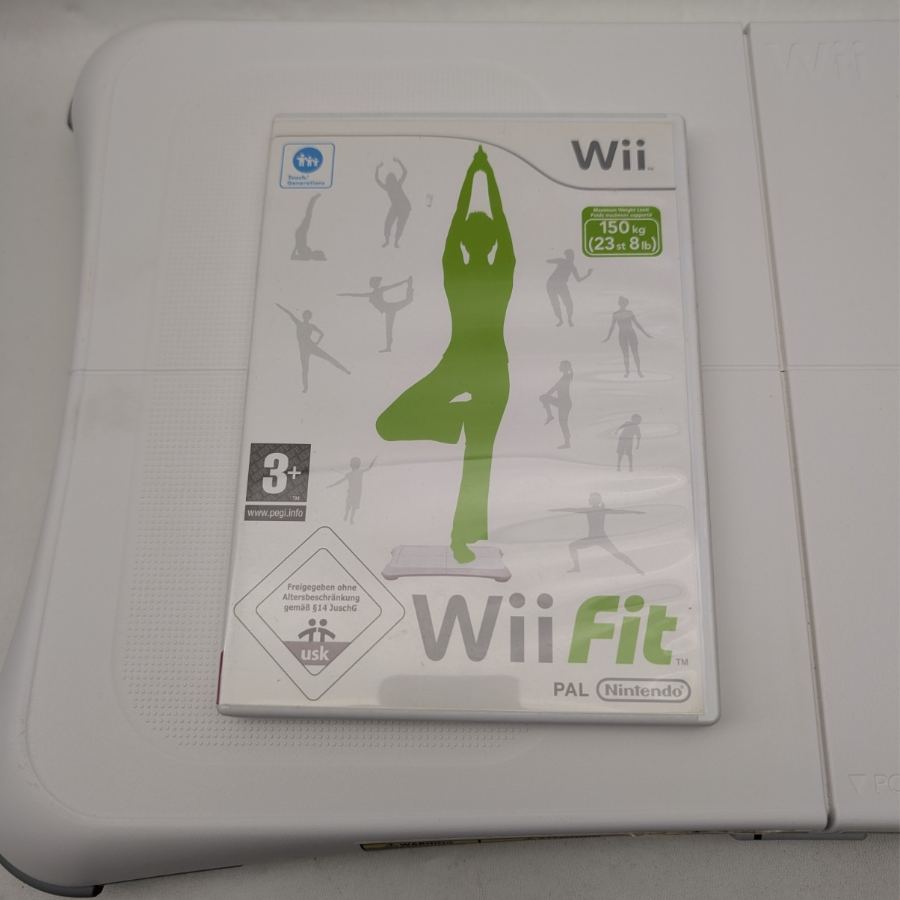 Nintendo Wii Fit Balance Board + Wii Fit + Wii Fit Games | Tested + Cleaned – image 2