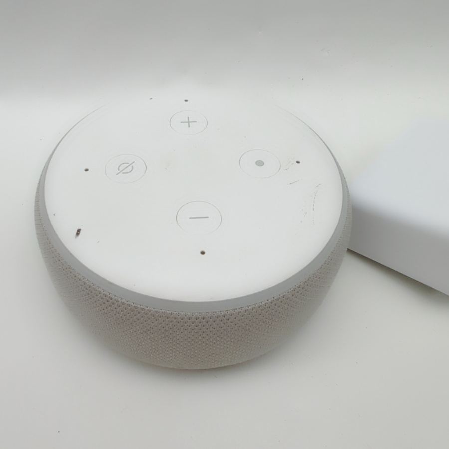 Amazon Echo Dot 3rd Generation Alexa Smart Speaker - Grey/White – image 2