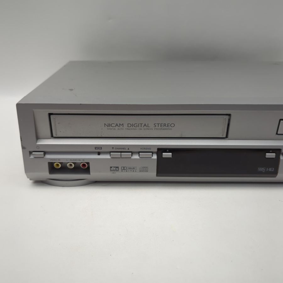 Alba DVCR2 VHS & DVD Combo Player Nicam Digital Stereo Silver Warranty – image 4