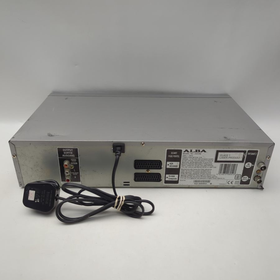 Alba DVCR2 VHS & DVD Combo Player Nicam Digital Stereo Silver Warranty – image 8