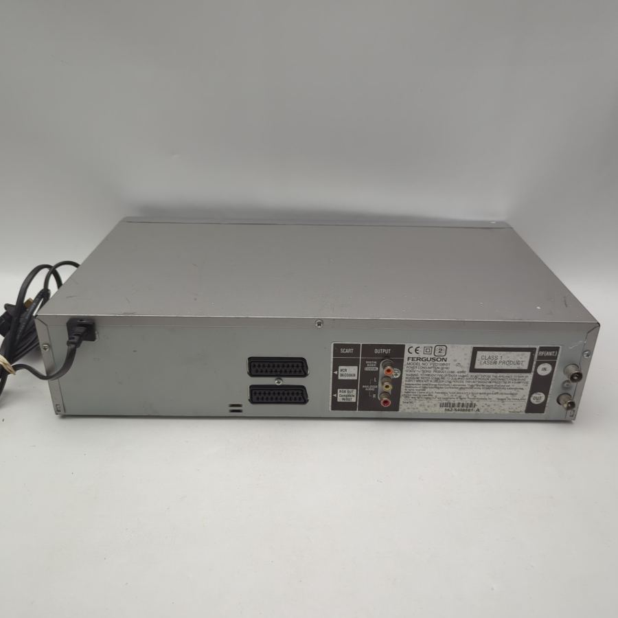 Representative photograph of the same model: Ferguson Model No. FVD 100-01 VHS & DVD Player Combo Warranty Remote 4 Head – image 8