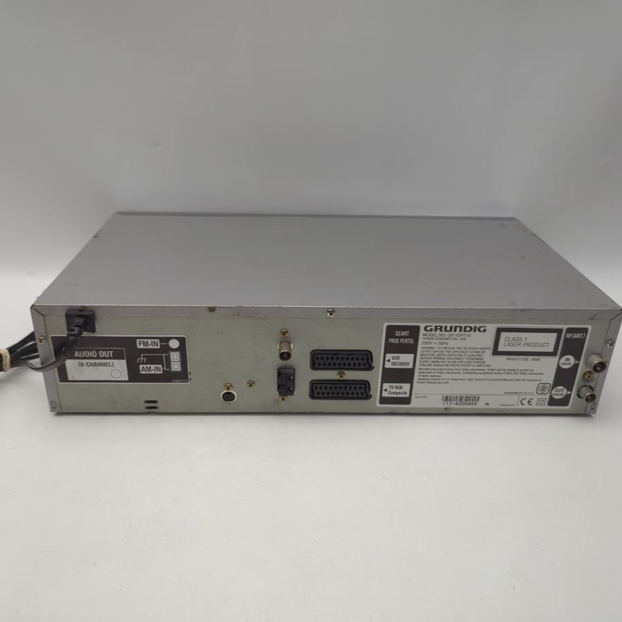 Grundig GR-VDHT10 DVD / VHS Player VCR Combo Working & Tested Remote – image 8