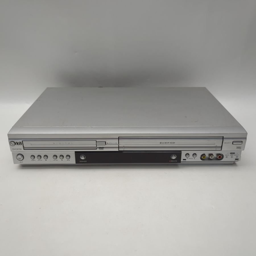 LG DVC8700 VCR & DVD Player 6 Head Video Cassette Recorder remote working – image 3