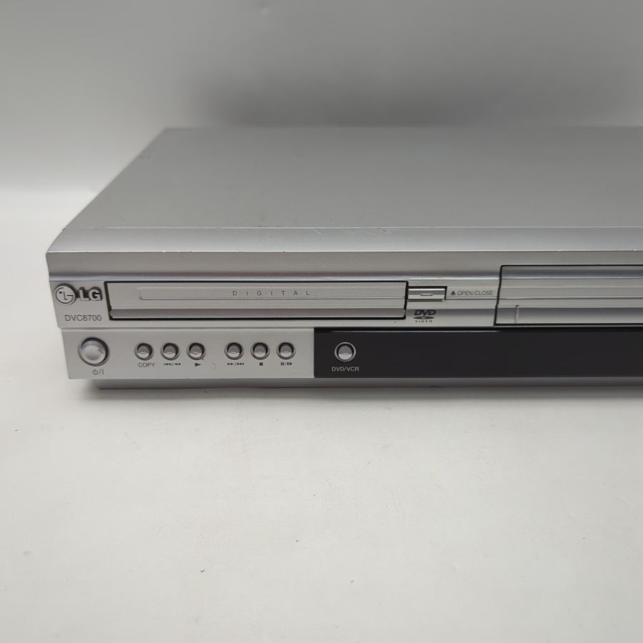 LG DVC8700 VCR & DVD Player 6 Head Video Cassette Recorder remote working – image 4