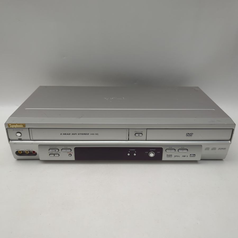 Symphonic UDV680 DVD VHS Combi 6 Head HiFi Stereo Working Order Remote – image 3
