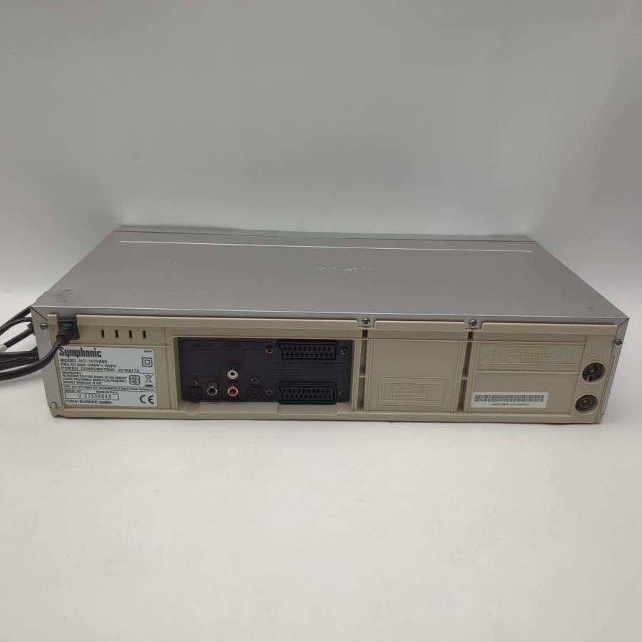 Symphonic UDV680 DVD VHS Combi 6 Head HiFi Stereo Working Order Remote – image 8