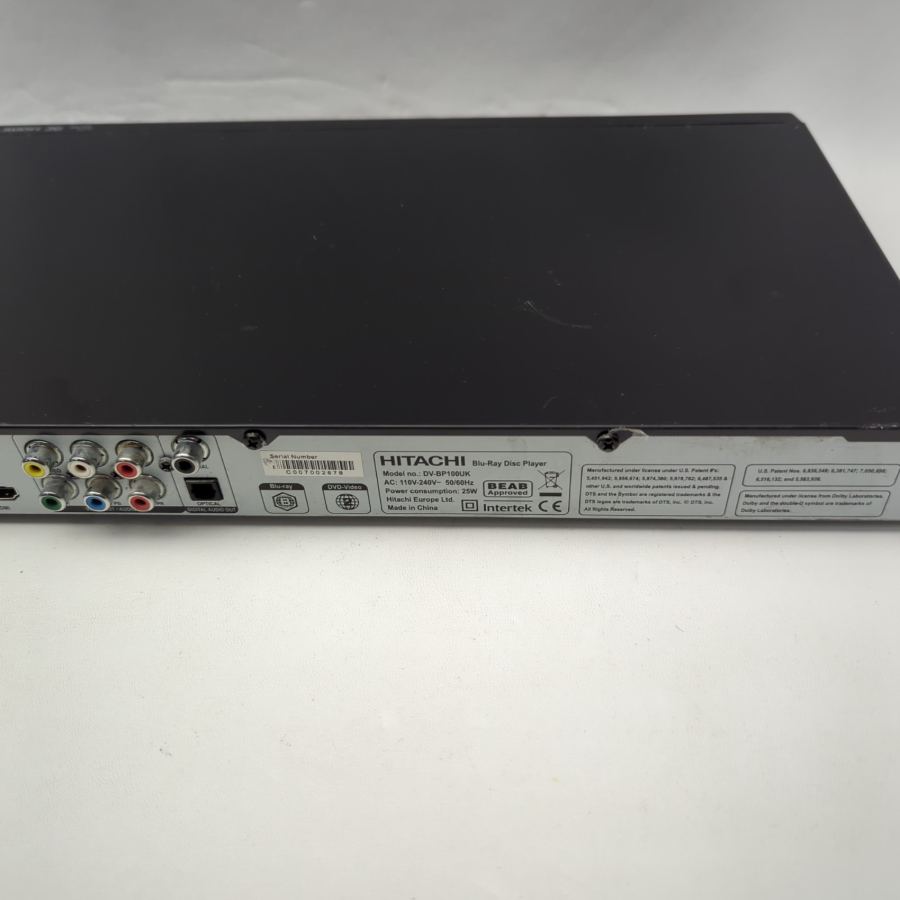Hitachi Dv-bp103uk blu-ray and dvd player working no remote HDMI – image 8