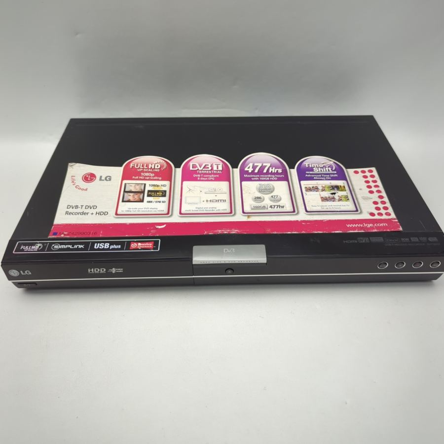 Representative photograph of the same model: LG RHT397H DVD HDD Recorder 160GB Freeview Digital PVR Free HDMI Remote – image 3