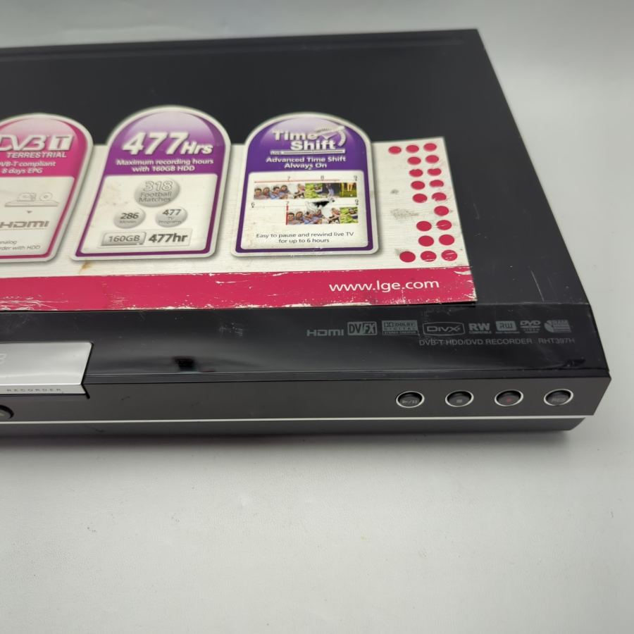 Representative photograph of the same model: LG RHT397H DVD HDD Recorder 160GB Freeview Digital PVR Free HDMI Remote – image 5