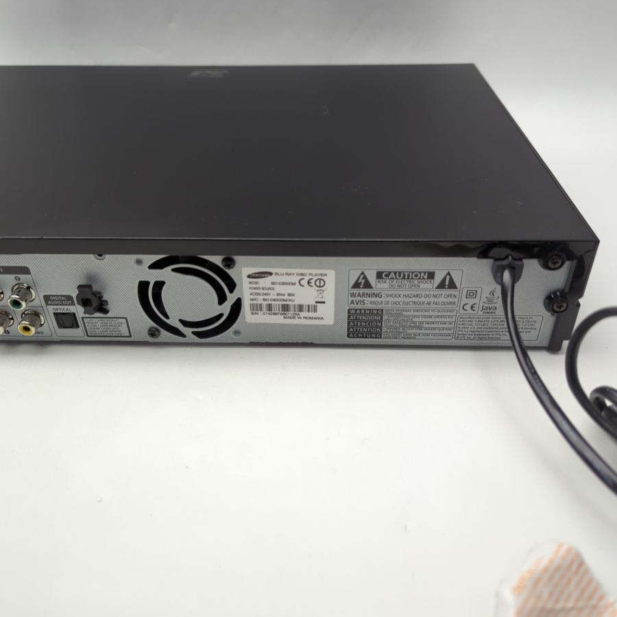 Representative photograph of the same model: Samsung BD-D8500M Blu-Ray Player 3D Smart Freeview HD 500GB HDD Recorder WiFi – image 8