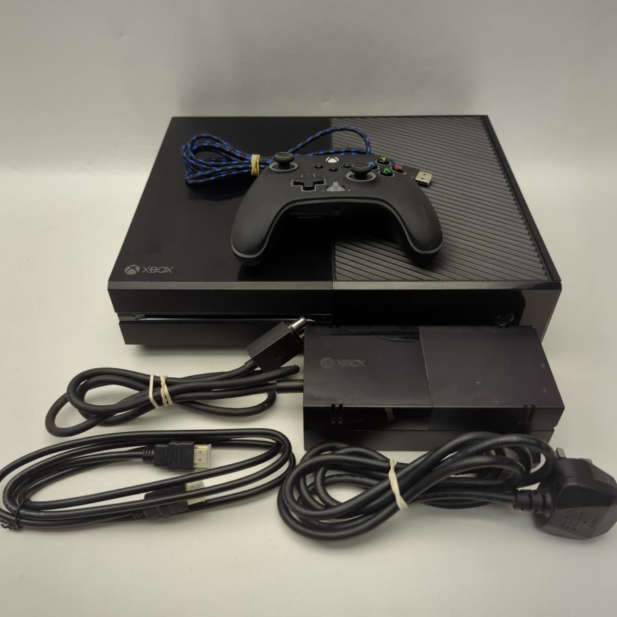 Microsoft Xbox One - 500GB - Black Gaming Console Wired Controller – image 2