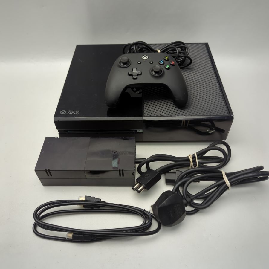 Microsoft Xbox One - 500GB - Black Gaming Console Wired Controller – image 2