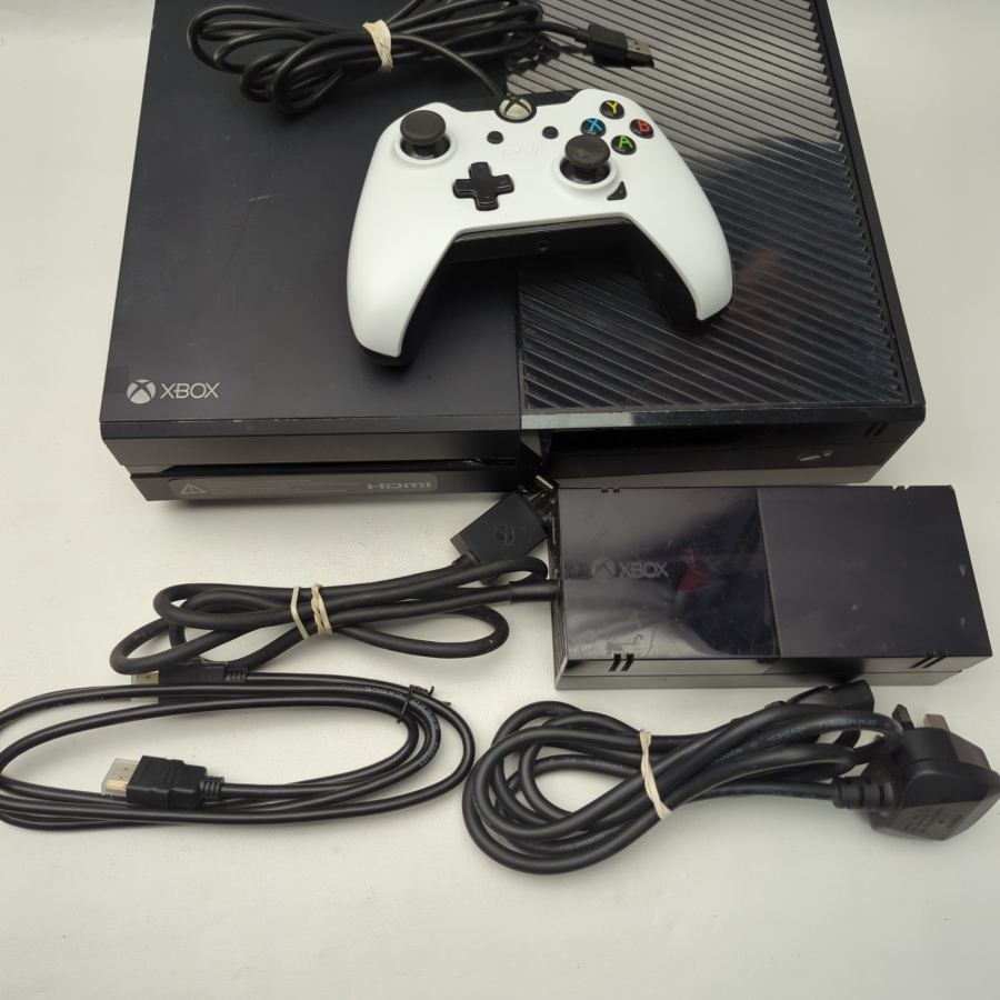 Microsoft Xbox One - 500GB - Black Gaming Console - Good Wired Controller – image 3
