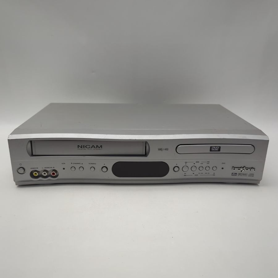 Broksonic DVCR-810 UK Series A VHS VCR Video DVD Combo Player TESTED remote – image 3