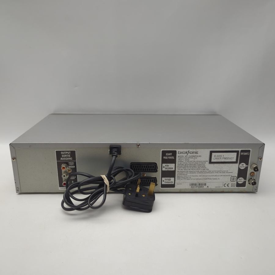 Broksonic DVCR-810 UK Series A VHS VCR Video DVD Combo Player TESTED remote – image 8