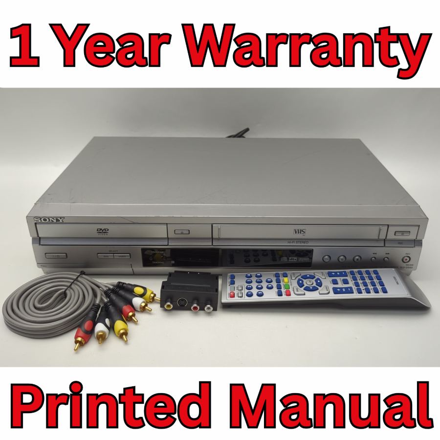 Sony SLV-D930 GI DVD Player VHS Video Cassette Recorder Combo + Remote TESTED