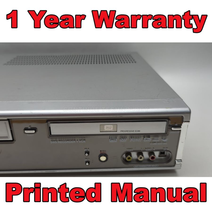 Daewoo DF-8150P DVD VCR VHS Recorder Combo COPY VHS TO DVD 1 YEAR WARRANTY – image 4