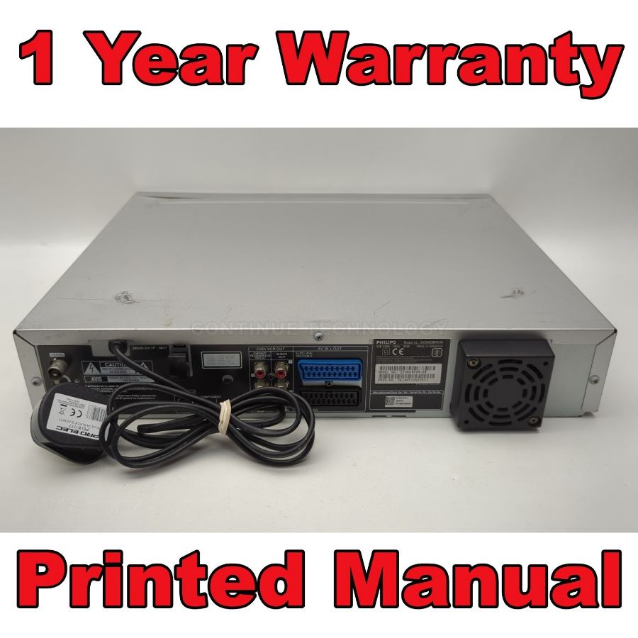Philips DVDR630VR VCR VHS DVD Combo copy vhs t0 dvd Recorder EXT in Sky Rec – image 7