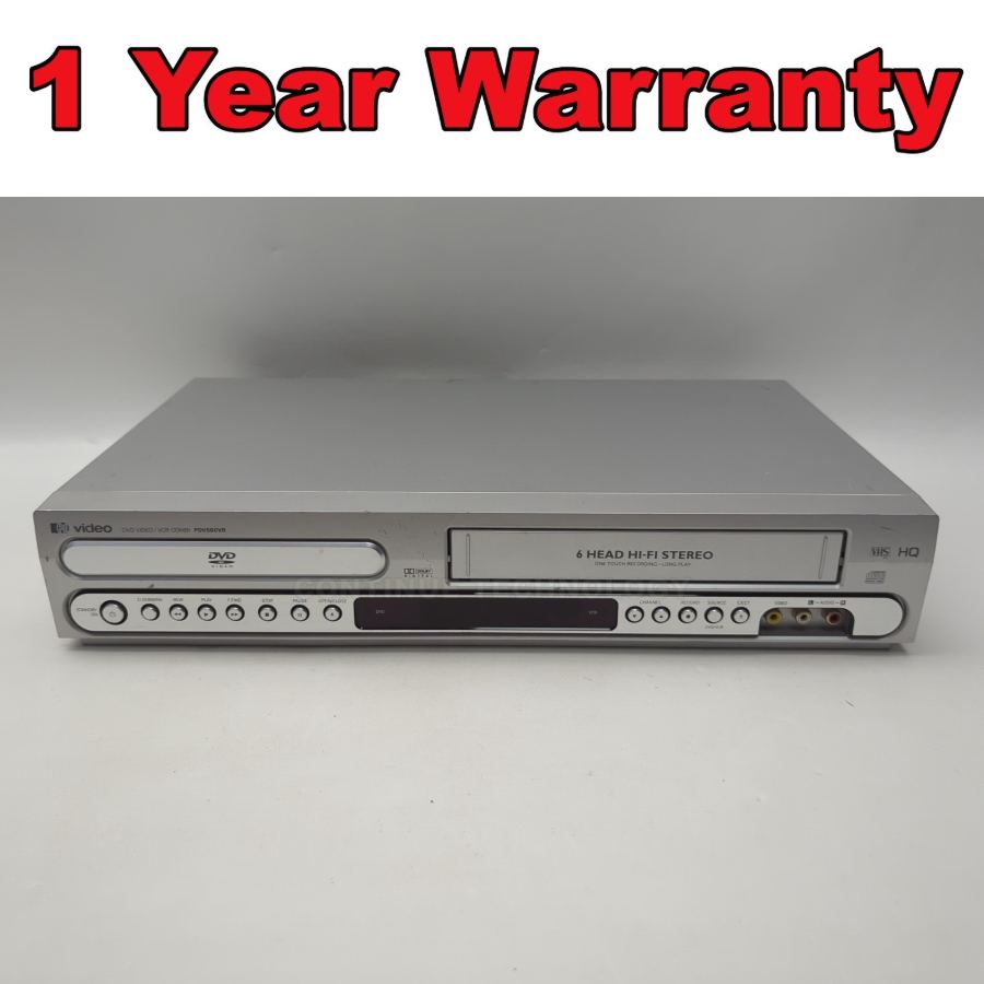 Pye PDV560VR DVD Player and VCR VHS Recorder Combo with Remote Control Working – image 2