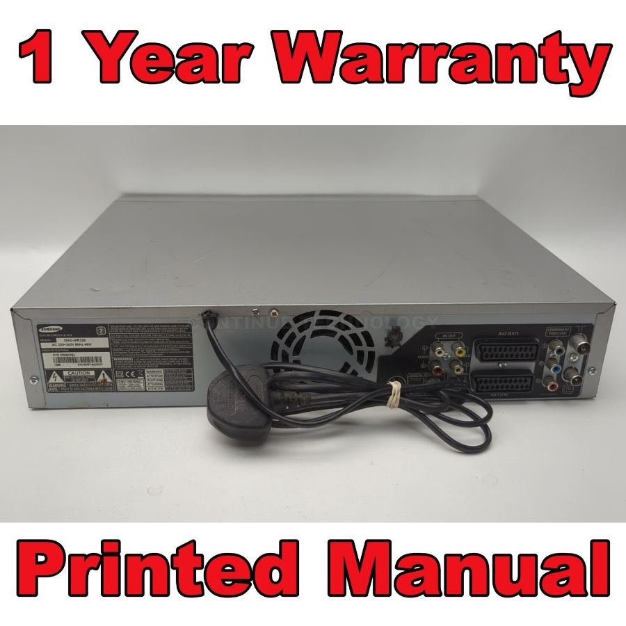 Samsung DVD‑VR320 DVD Recorder VCR Combo copy VHS to DVD Dubbing Fully Working – image 7