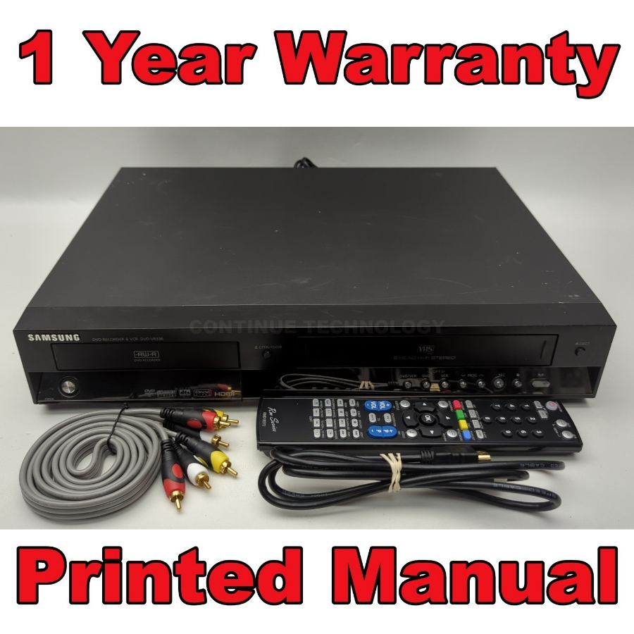 Samsung DVD-VR336 | VHS / DVD Combo Recorder + COPY / DUBB VHS TO DVD