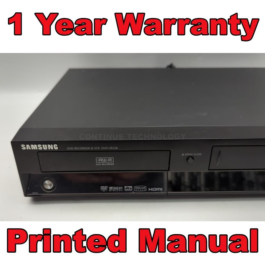 Samsung DVD-VR336 | VHS / DVD Combo Recorder + COPY / DUBB VHS TO DVD – image 9