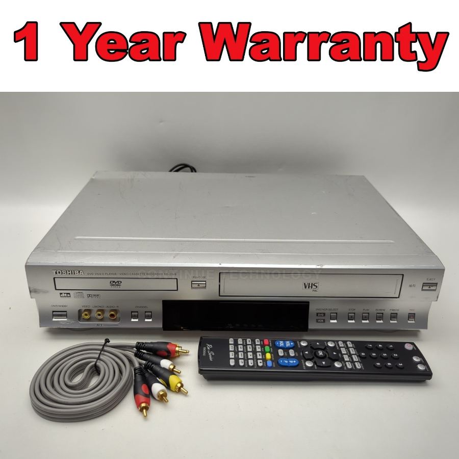 Toshiba SD-26VB DVD VCR Combi Player VHS / DVD Remote Working FREE P&P
