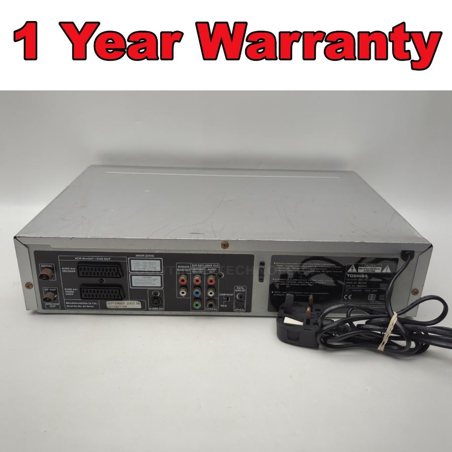 Toshiba SD-26VB DVD VCR Combi Player VHS / DVD Remote Working FREE P&P – image 7