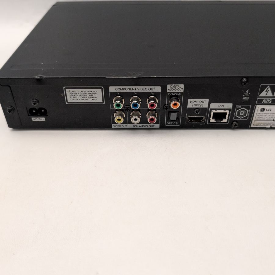 Representative photograph of the same model: LG BD370 Blu-Ray High Definition DVD Youtube Network USB w/ Remote *Working* – image 8