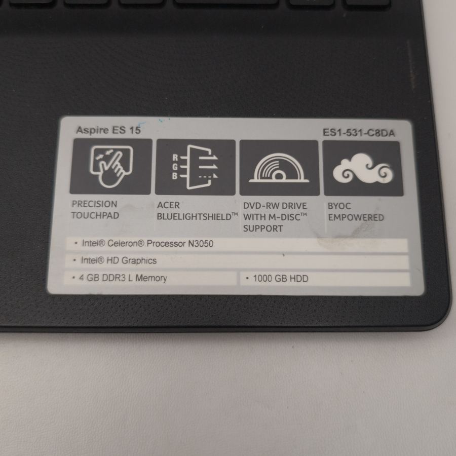 Acer Aspire ES1-531 Laptop 15.6" HD LCD Intel N3050 4GB RAM 240GB SSD Win10 Home – image 2