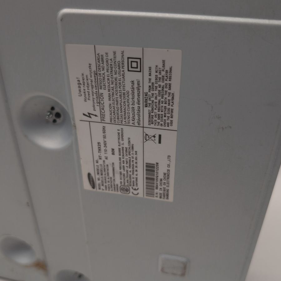 Replacement Unit SAMSUNG HT-THX25 DVD HOME CINEMA SYSTEM BLACK Warranty – image 9