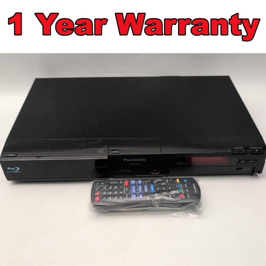 unit only Panasonic SA-BTT350 Blu Ray & DVD Disc Home Theatre Receiver Only