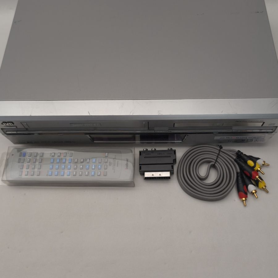 JVC HR-XV30EK DVD Super Vhs SVHS Combi Combo Player Good Working Remote – image 3