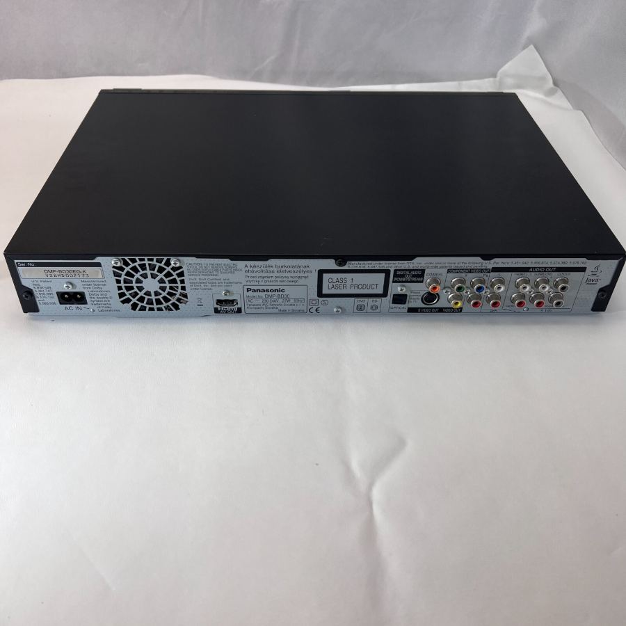 Panasonic DMP-BD30 Blu-Ray DVD 5.1 decoder Disc Player HDMI Remote Working – image 8